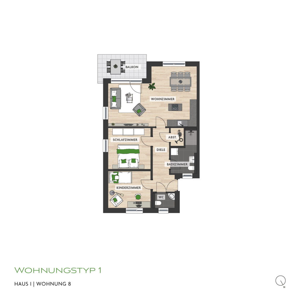 Kampus Karree Ii Haus I Whg8