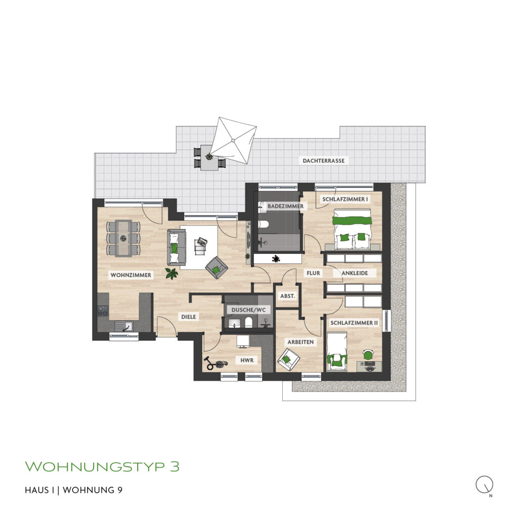 Kampus Karree Ii Haus I Whg9