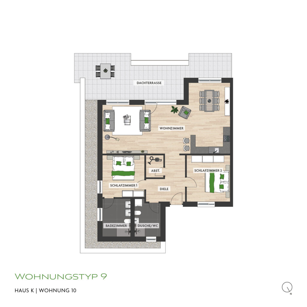 Kampus Karree Ii Haus K Whg10