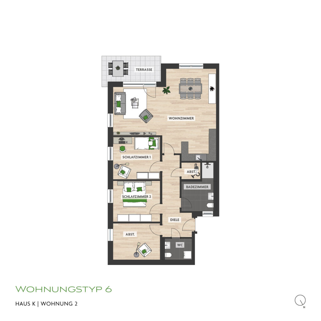 Kampus Karree Ii Haus K Whg2