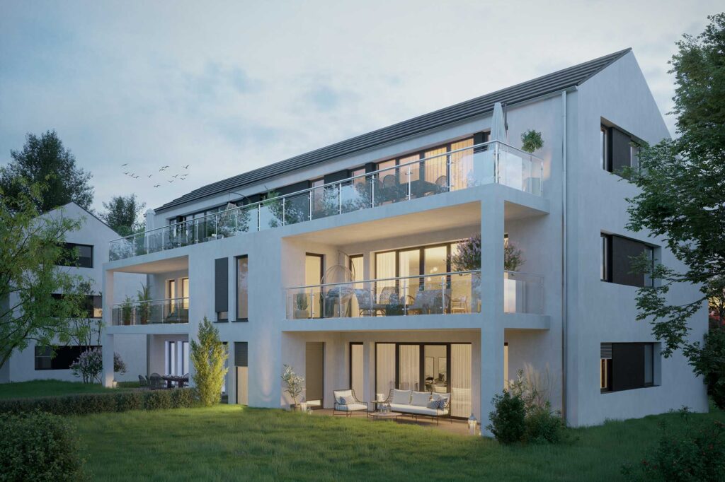 Quartier Schoenfeld Daemmerung