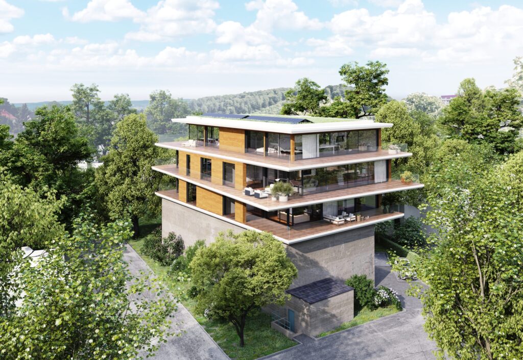 Upper West Blick Von Der Ahrensbergstraße
